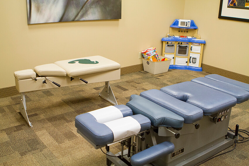 Cooper Chiropractic treatment room