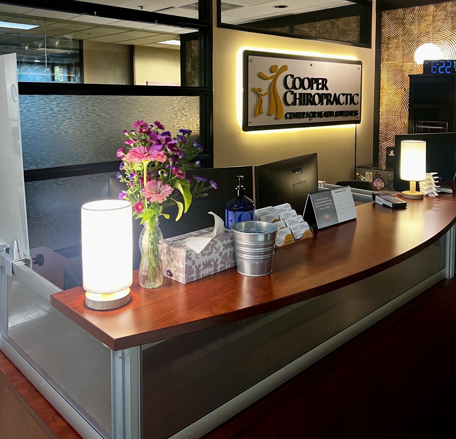 Cooper Chiropractic front desk
